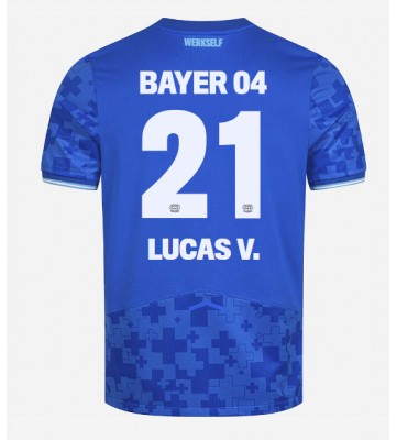 Bayer Leverkusen Lucas Vazquez #21 Tercera Equipación 2025-26 Manga Corta